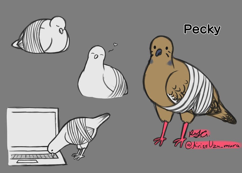 Pecky (reference sheet)
