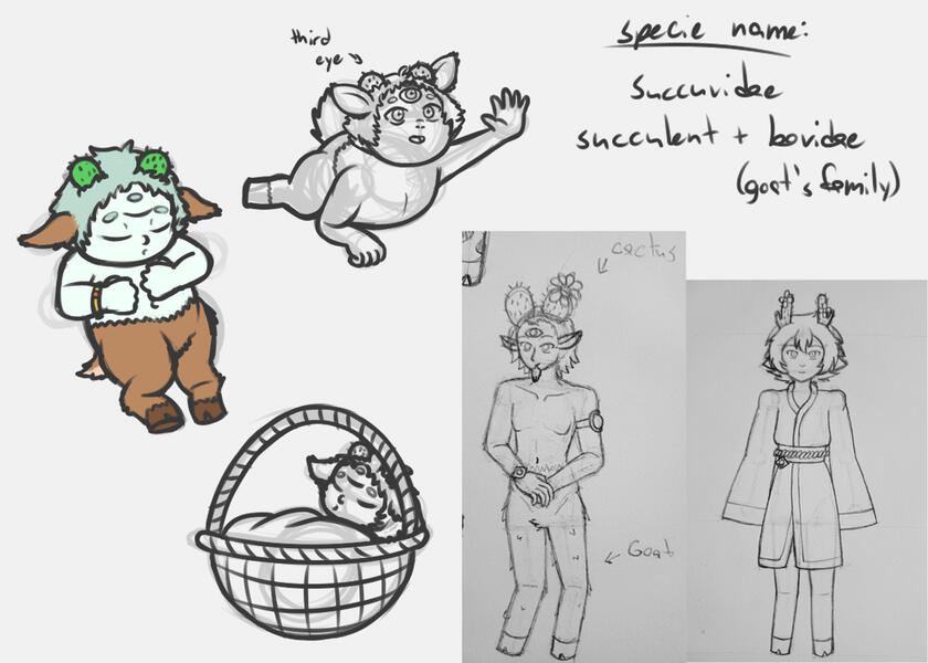 Succuvidae creature design